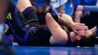 דונצ'יץ' כאוב ושרוע על הפרקט