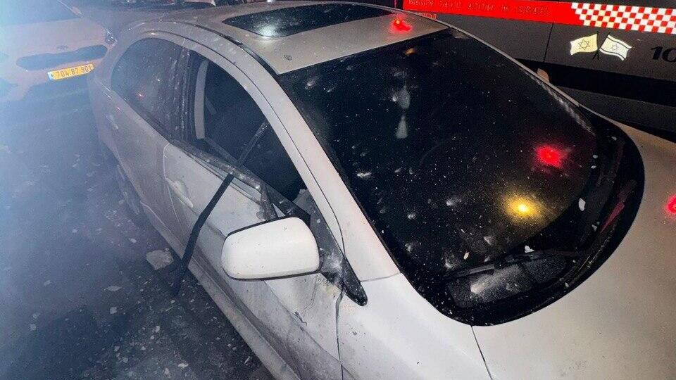 זירת נפילה בפתח תקווה 