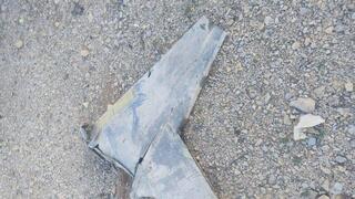 שברי מטוס F35 שהופל באיראן