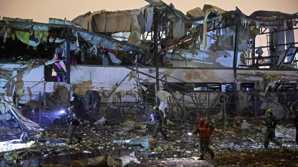 זירת הנפילה בפתח תקווה