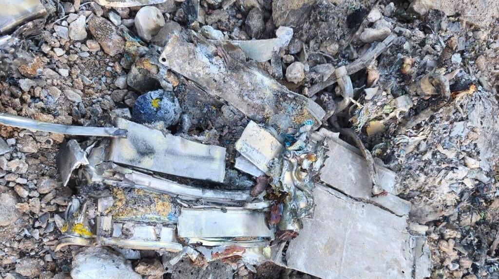 שרידי מטוס שאיראן טוענת שהפילה