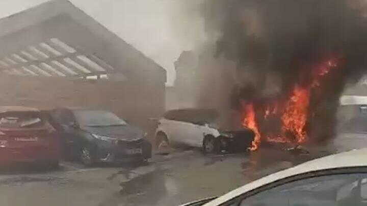 נפילה בקריית אתא