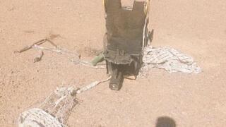 כיסא המפלט ממטוס F15E שהתרסק באיראן