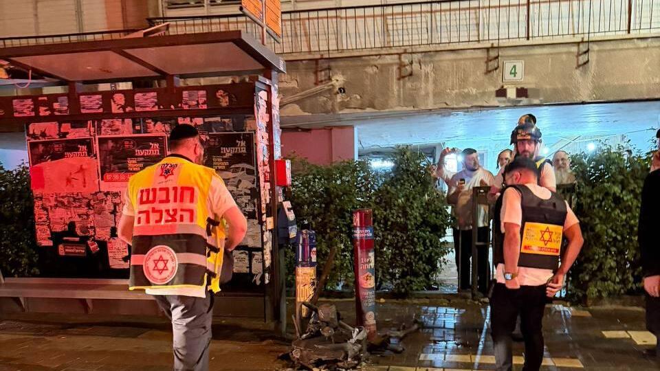 זירת נפילה בבני ברק