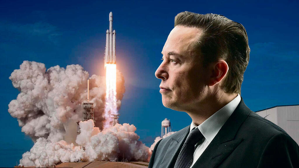 Photo: SpaceX PATRICK PLEUL \ AFP אלון מאסק ושיגור של ספייס X