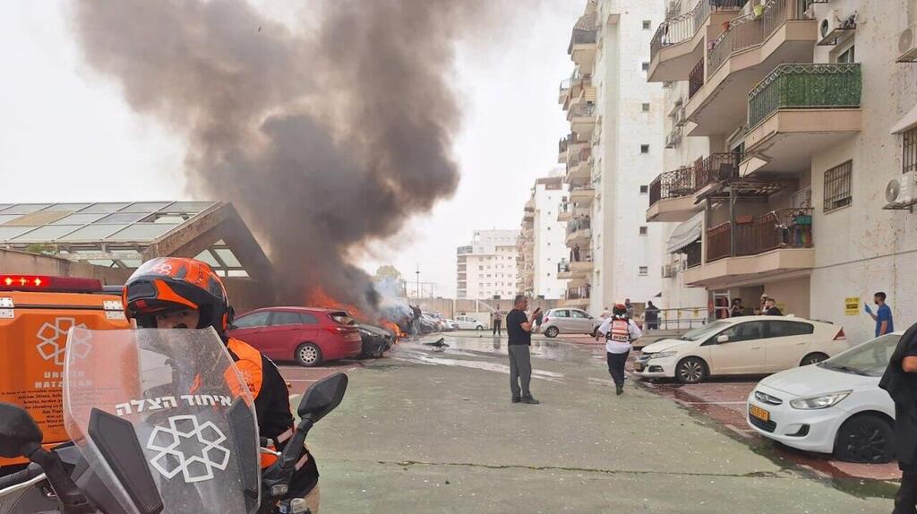 נפילה בקריית אתא