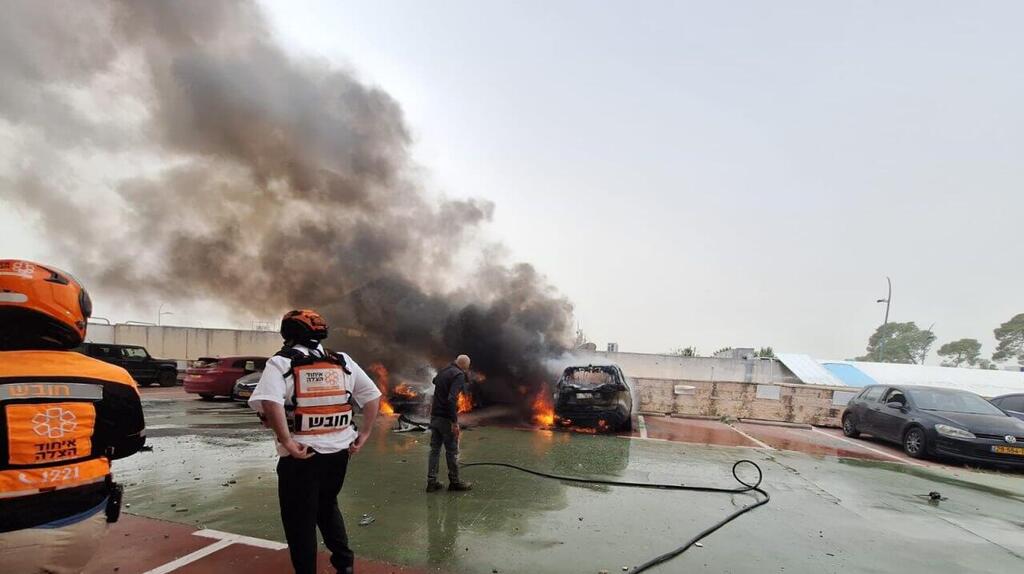 נפילה בקריית אתא