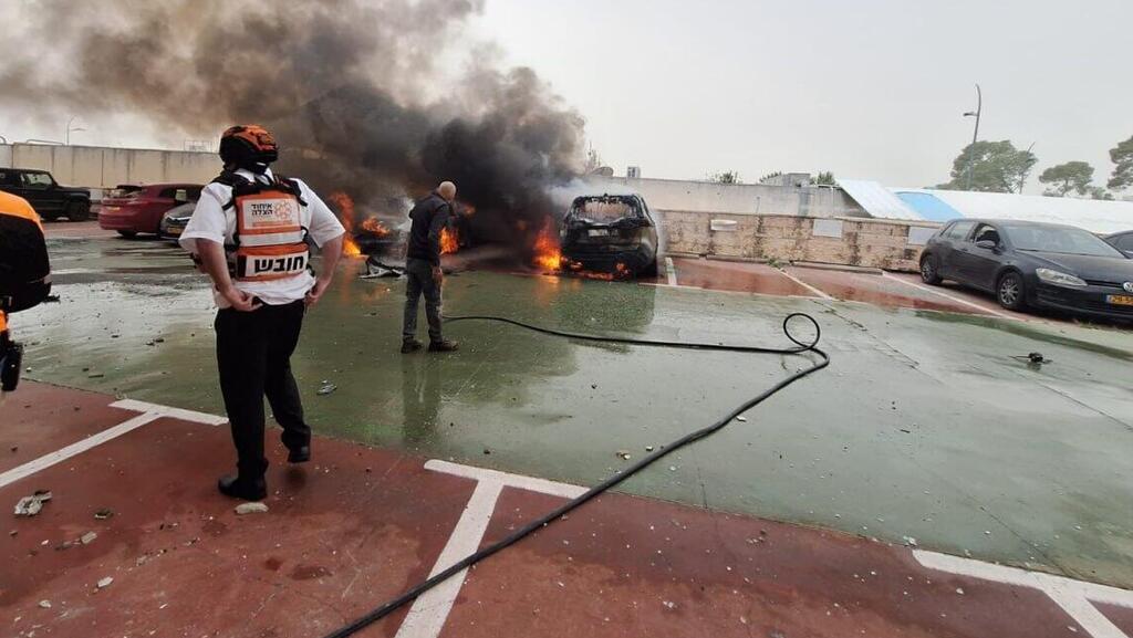 נפילה בקריית אתא