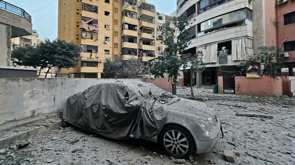 צה"ל תקף בדאחייה