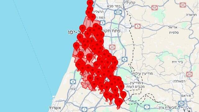 ירי מתימן למרכז, אחרי רצף שיגורים מאיראן; נתניהו פרסם: "תקפנו המפעלים הפטרוכימיים"