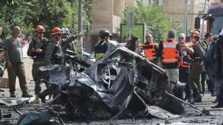 רכב נפגע ברמת גן