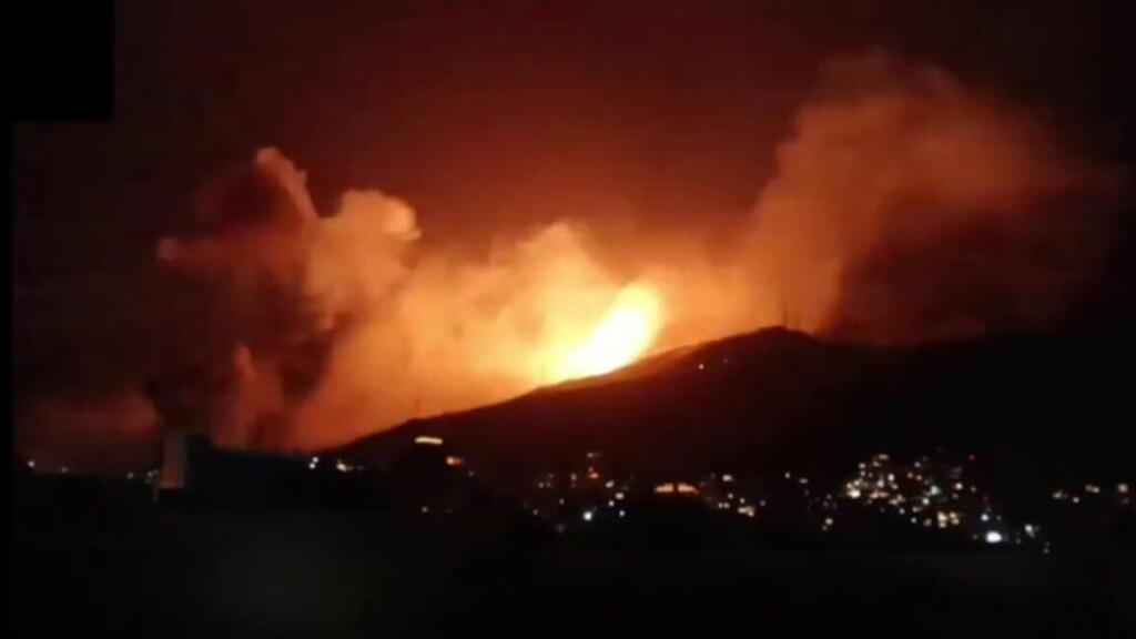 טראמפ חשף תיעוד מהפצצה בטהרן: "חוסלו בה מנהיגים צבאיים רבים"