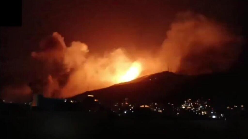 Удары по военным объектам в Иране (Фото из соцсети Truth Social) תיעוד מהתקיפות בטהרן