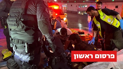 גבר לקה בדום לב במקלט בתל אביב