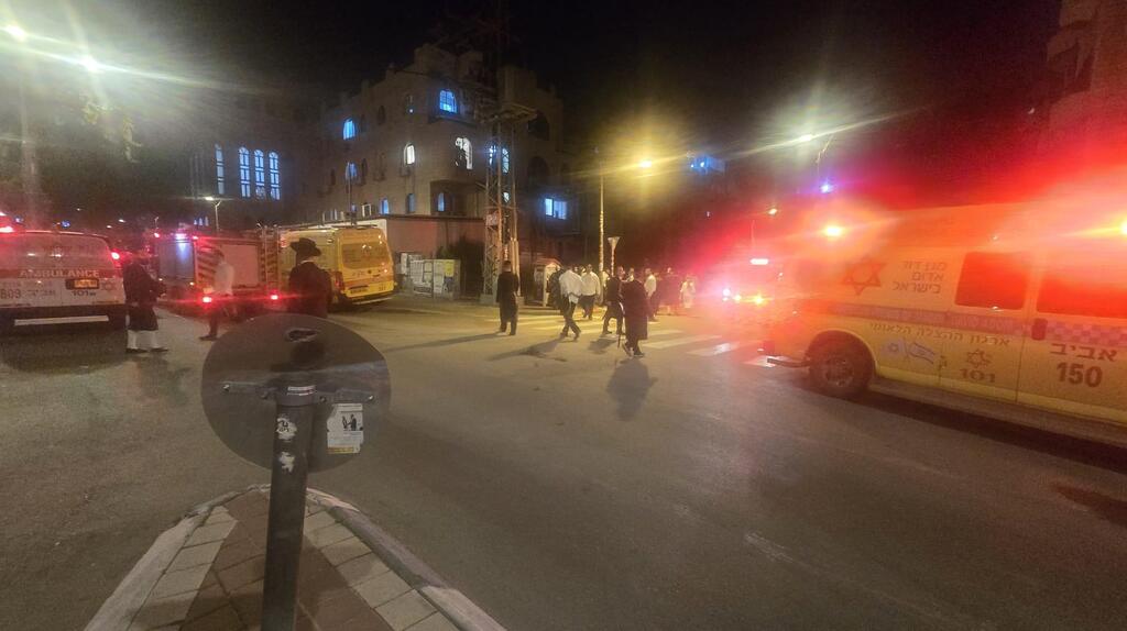 זירת נפילה בבני ברק