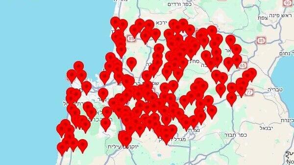 Тревоги на севере
(Фото: Цофар) התרעה אזעקות