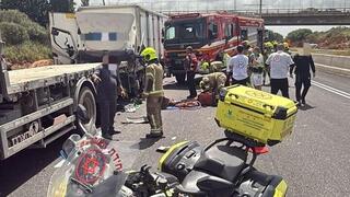 תאונת דרכים בכביש 6