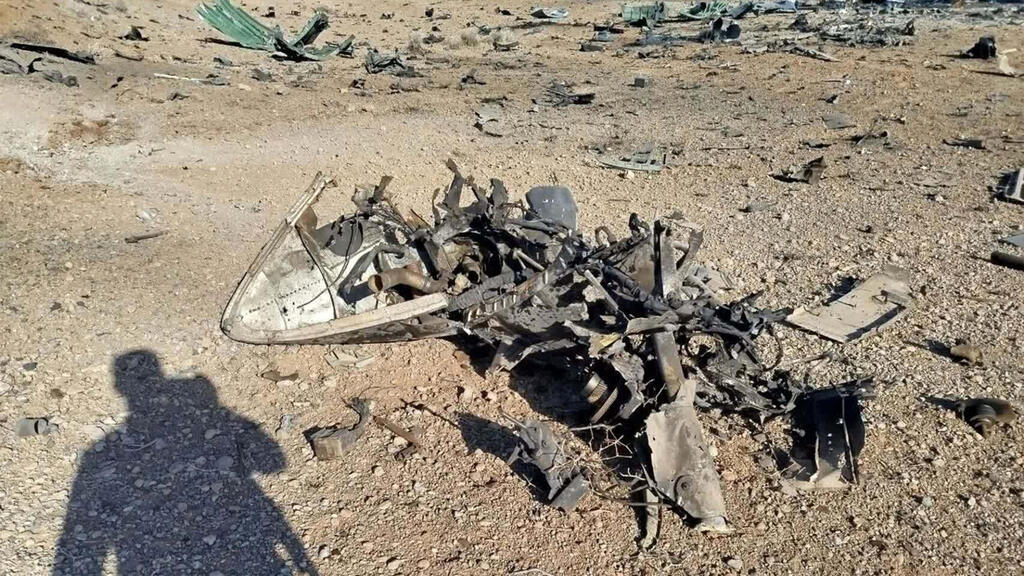 שברי כלי טיס אמריקני באיראן
