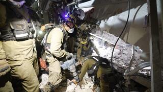 זירת הפגיעה בחיפה