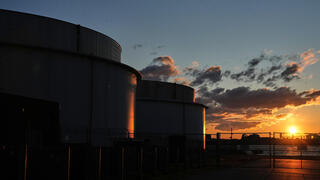 נפט גולמי מאוחסן בבולטימור, מרילנד