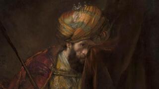 שאול ודוד בציור של רמברנדט מהמאה ה-17