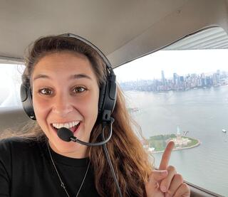 ניר לוי בתא הטייס