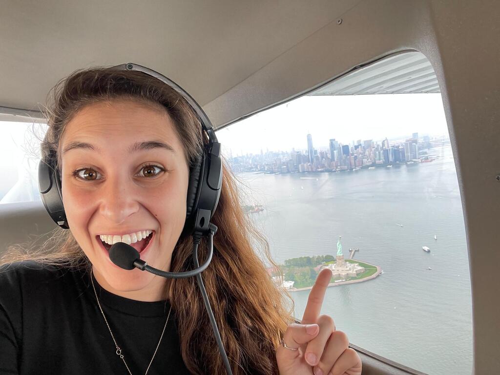 ניר לוי בתא הטייס