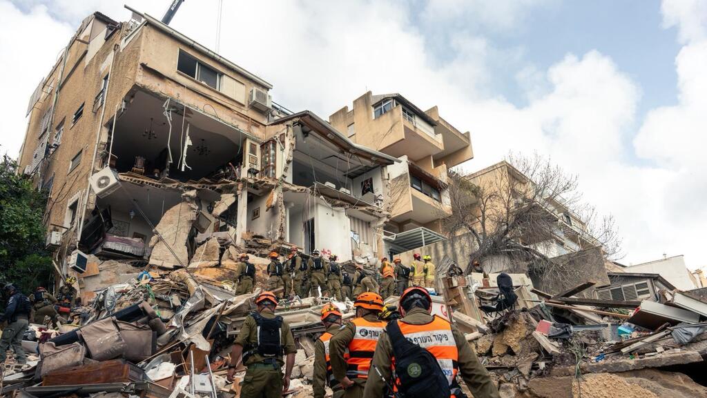 מאמצי החילוץ בזירה בחיפה