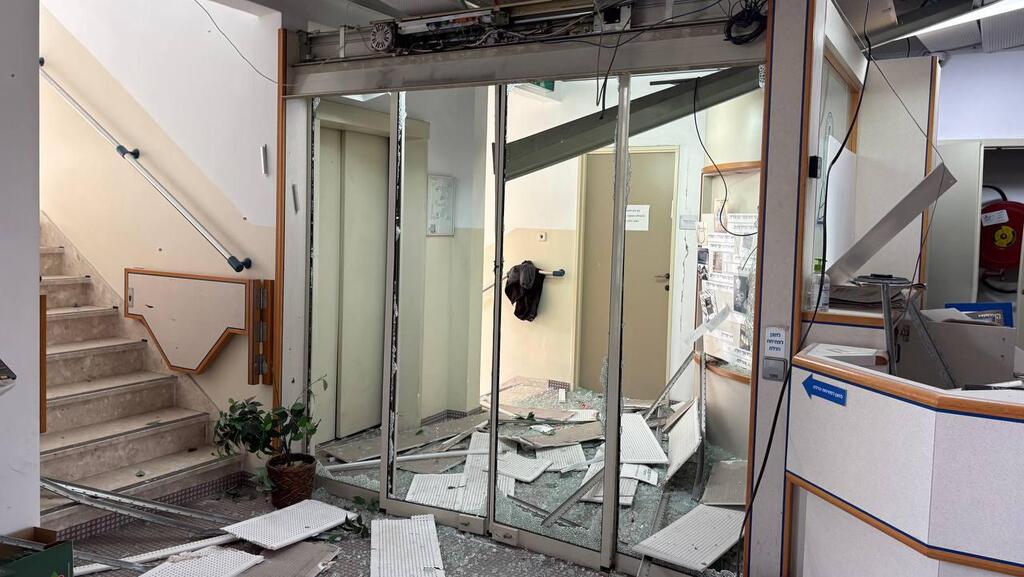 בית הספר שנפגע בתל אביב