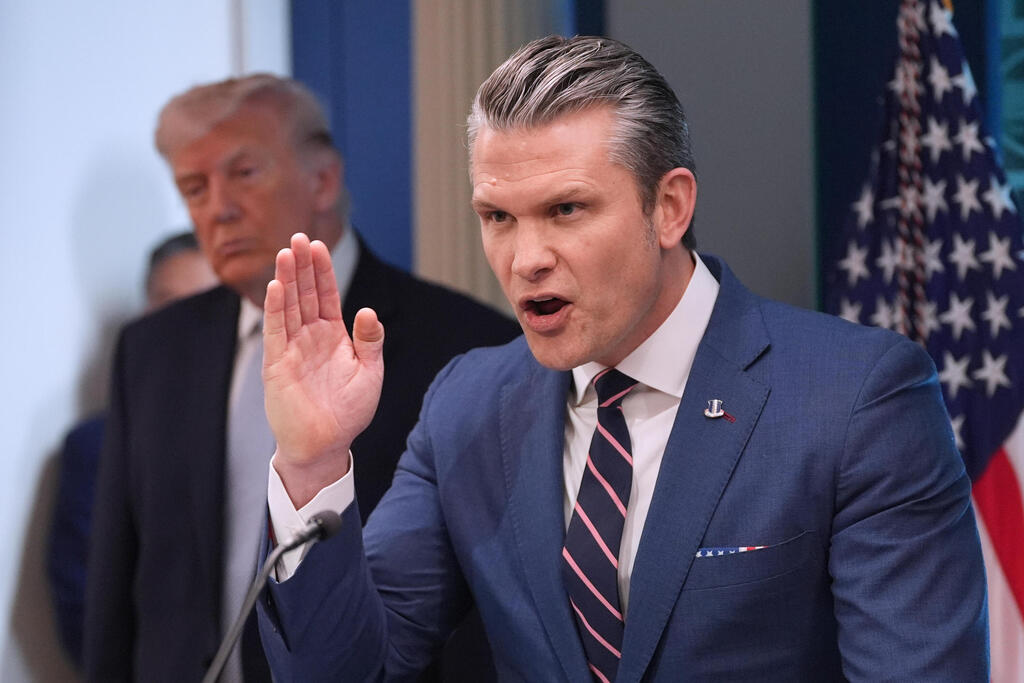 Pete Hegseth (Photo: AP Photo/Alex Brandon) פיט הגסת'