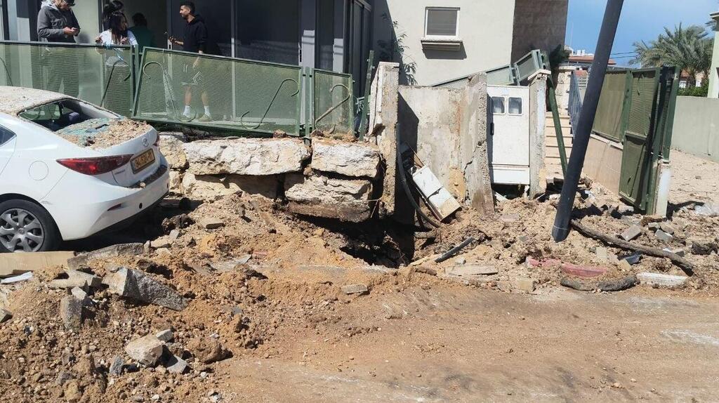 זירת נפילה בראש העין