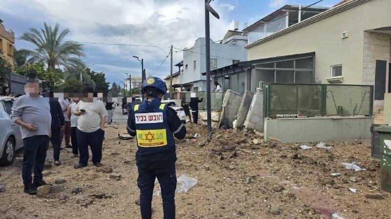 זירת נפילה בראש העין