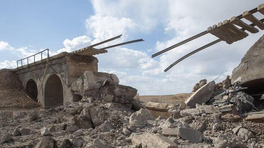 גשר הרכבת שהותקף, היום