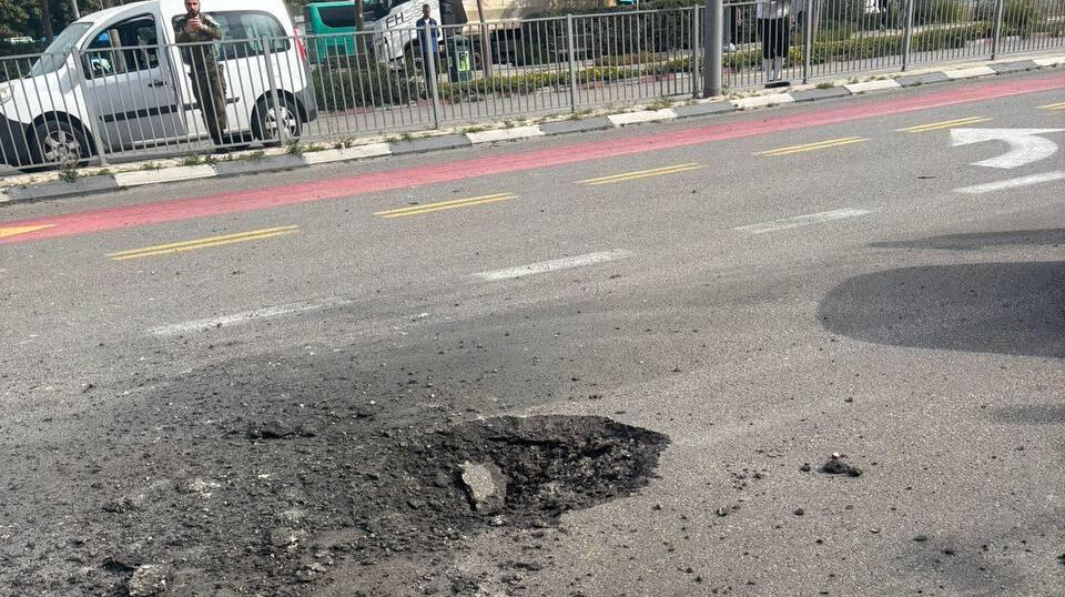 נפילה ליד קניון איילון