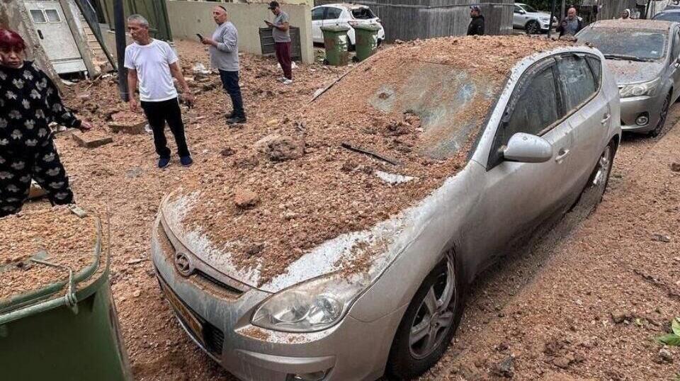 זירת נפילה ברמת השרון