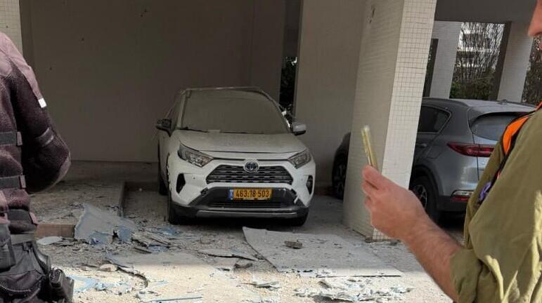 זירת נפילה בתל אביב