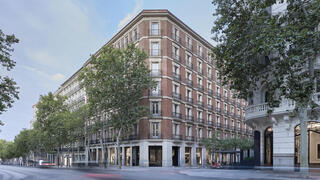 חזית הבניין