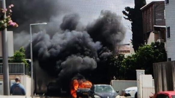 זירת הנפילה בנהריה