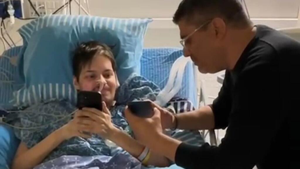 צחי קנבסקי בבית החולים לפני ואחרי הניתוח