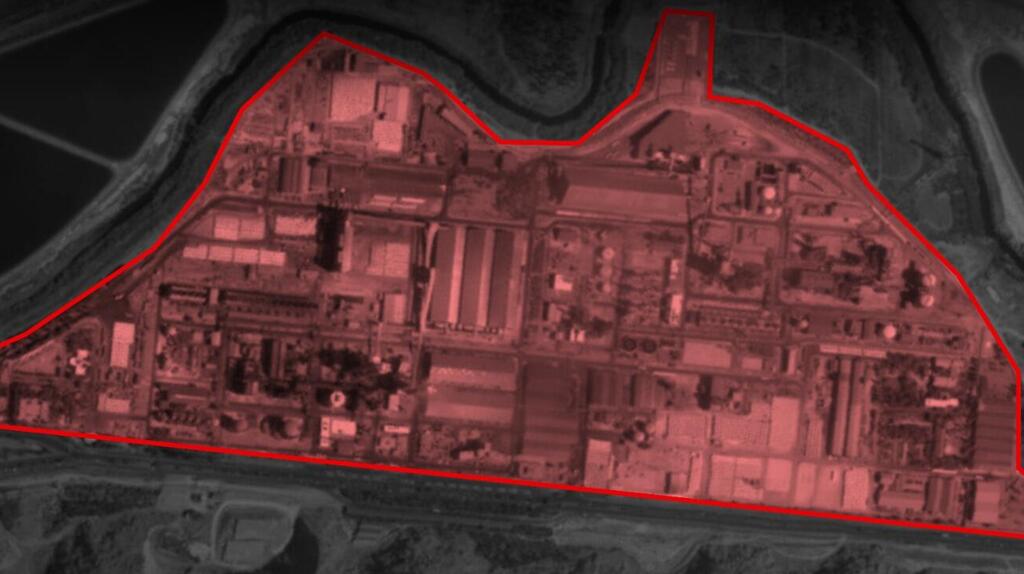 מתחם פטרוכימי שהותקף בשיראז