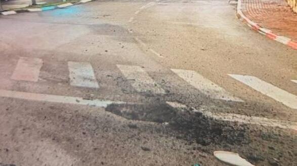 זירת נפילה בנשר