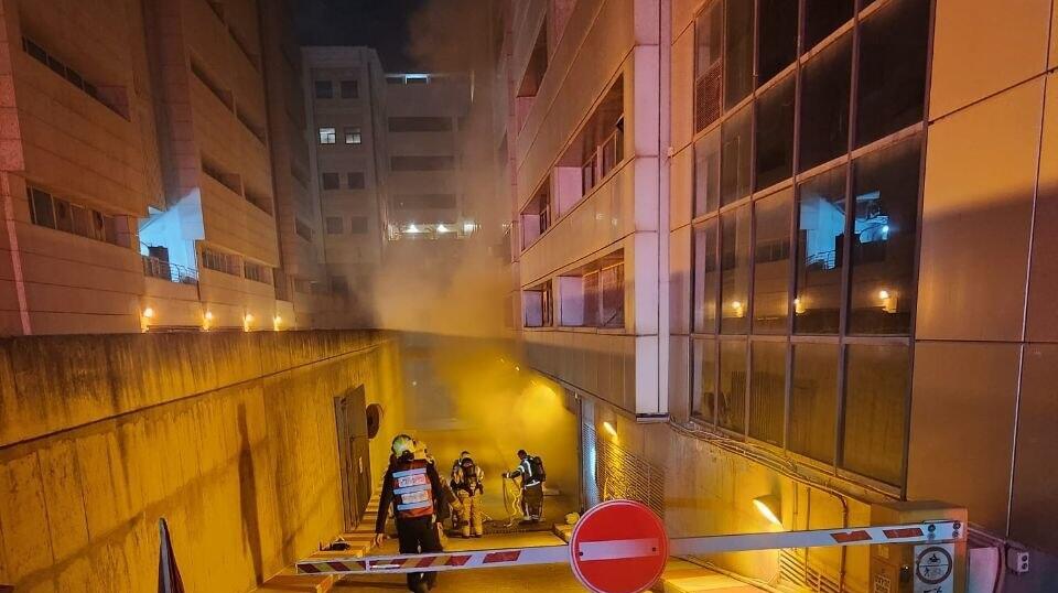 זירת נפילה בפתח תקווה