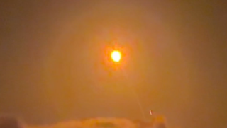 יירוט הטיל האיראני בשמי מרכז הארץ