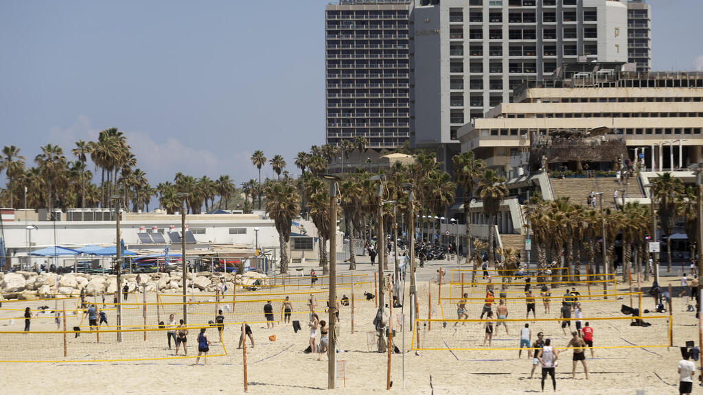 חוף הים בתל אביב