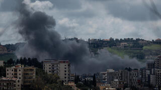 הרס רב כתוצאה מתקיפות בביירות