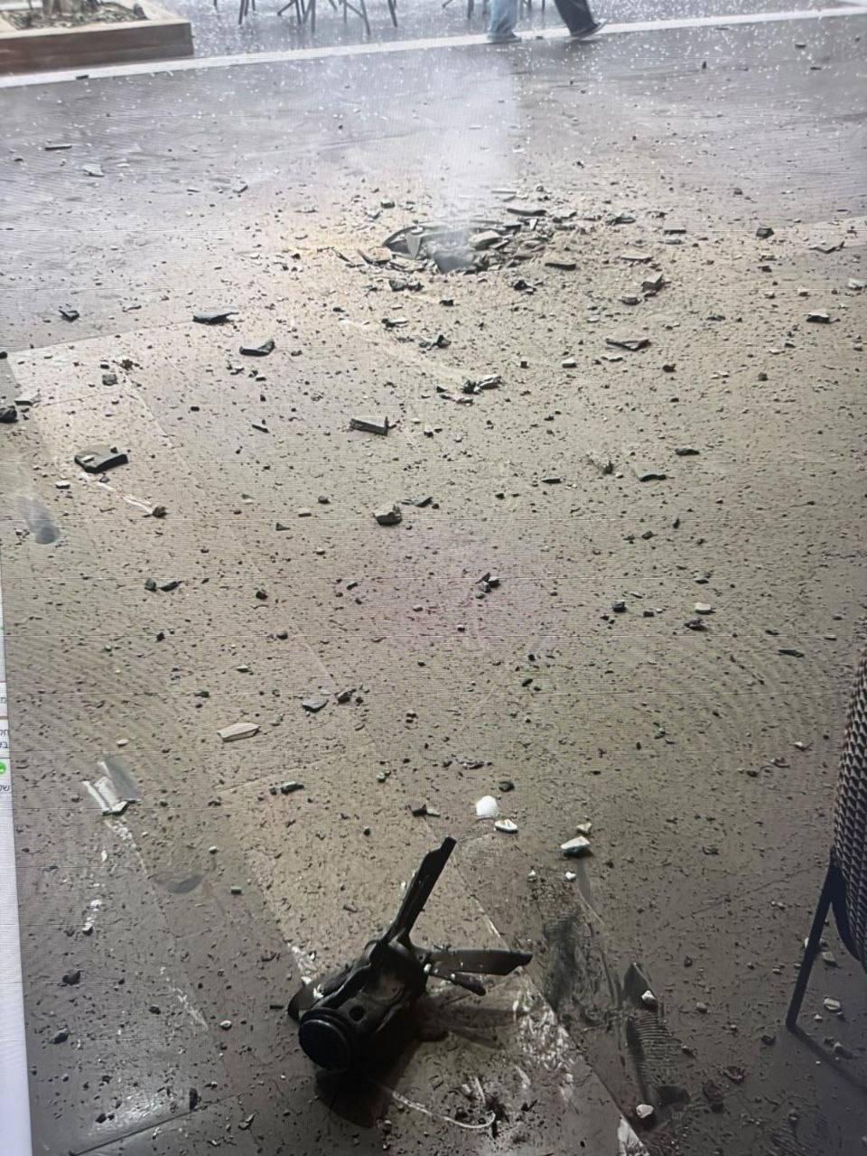 זירת הנפילה בפתח תקווה