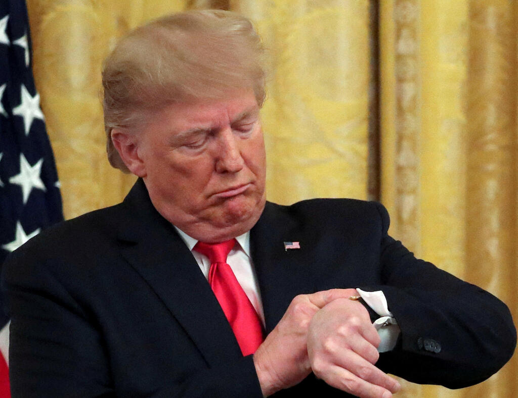 Photo: Jonathan Ernst/Reuters נשיא ארצות הברית דונלדנ טראמפ