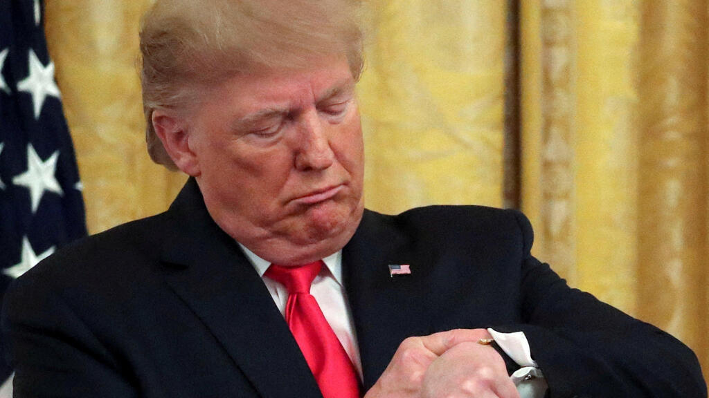 נשיא ארצות הברית דונלדנ טראמפ