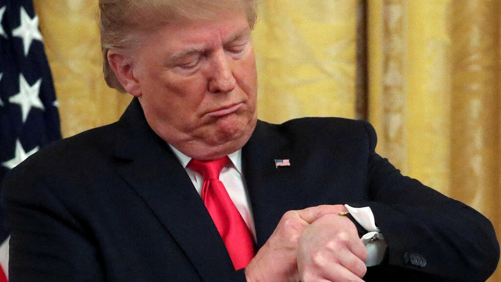 נשיא ארצות הברית דונלדנ טראמפ