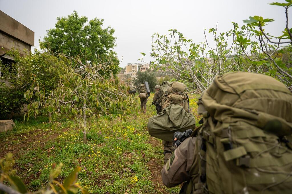 פעילות כוחות אוגדה 162 בדרום לבנון
